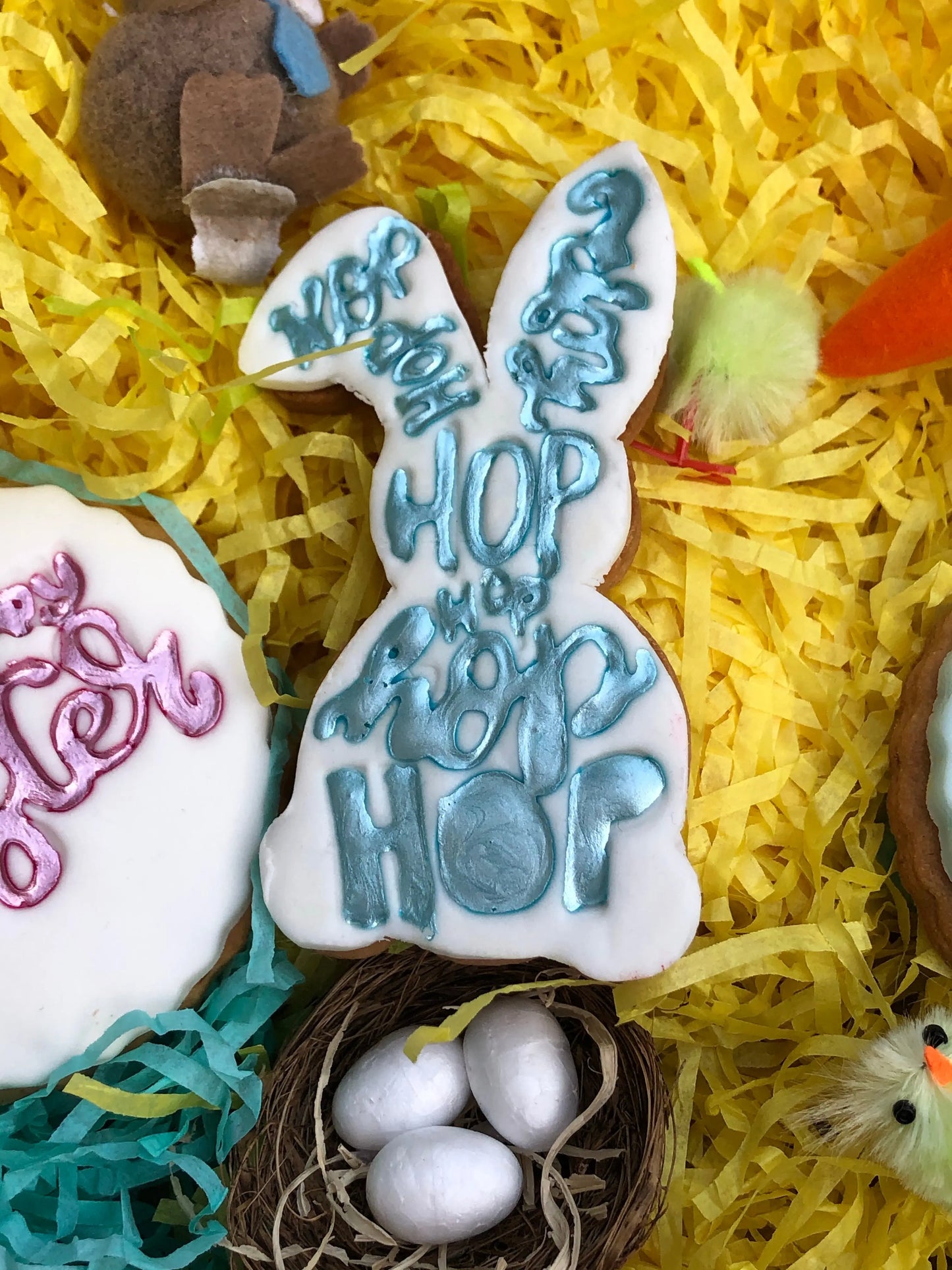 Easter Embossing - stamp MEG cookie cutters