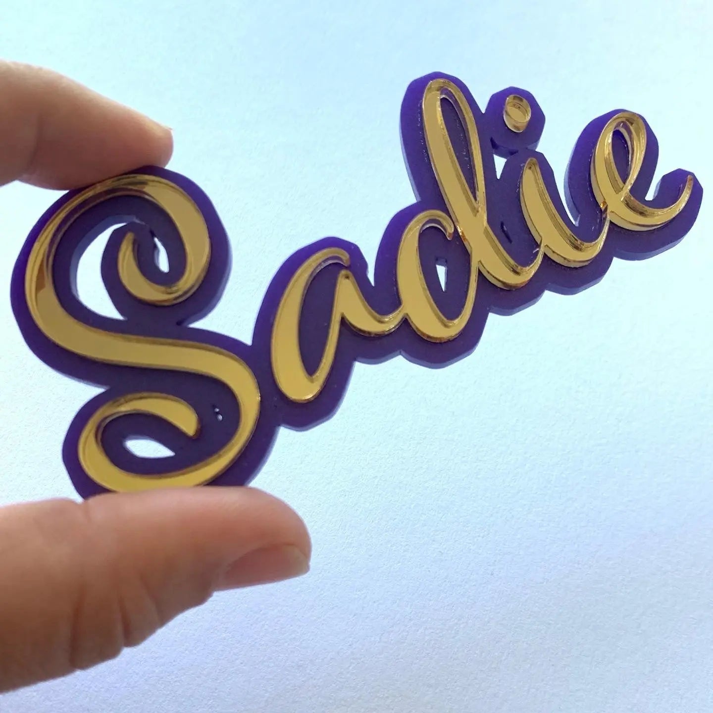 Encanto - cake Topper - name charm MEG cookie cutters
