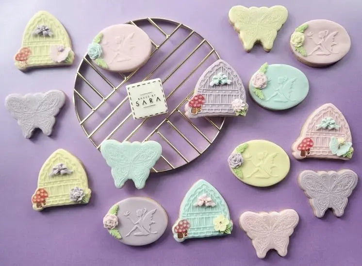 Fairy debossing MEG cookie cutters