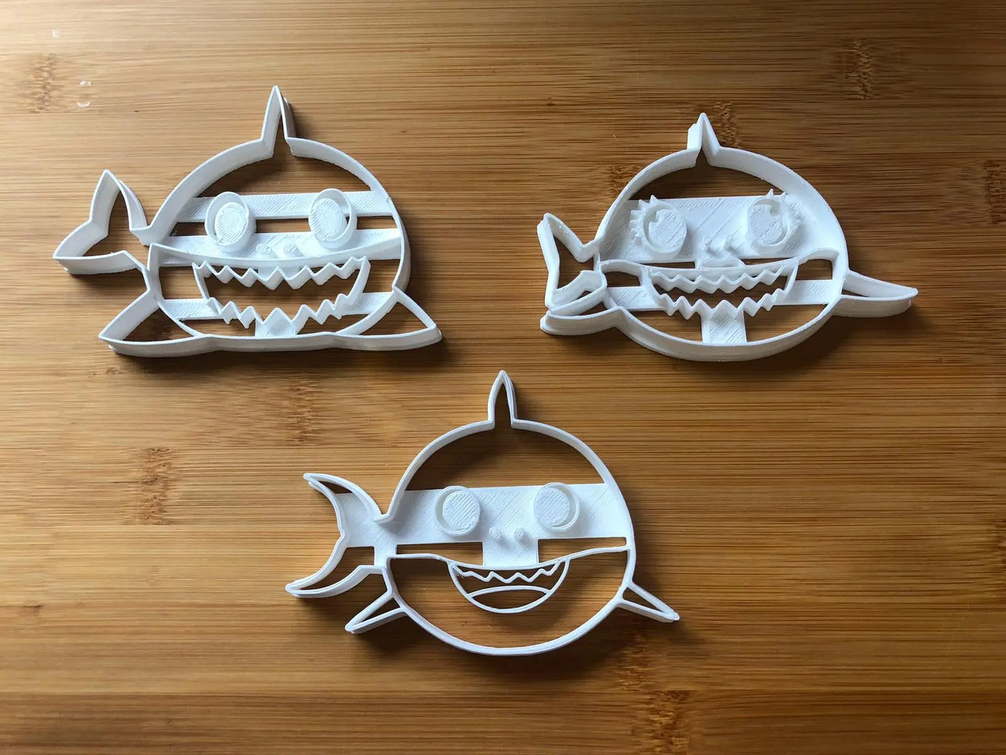 Family Shark cookie cutter MEG cookie cutters