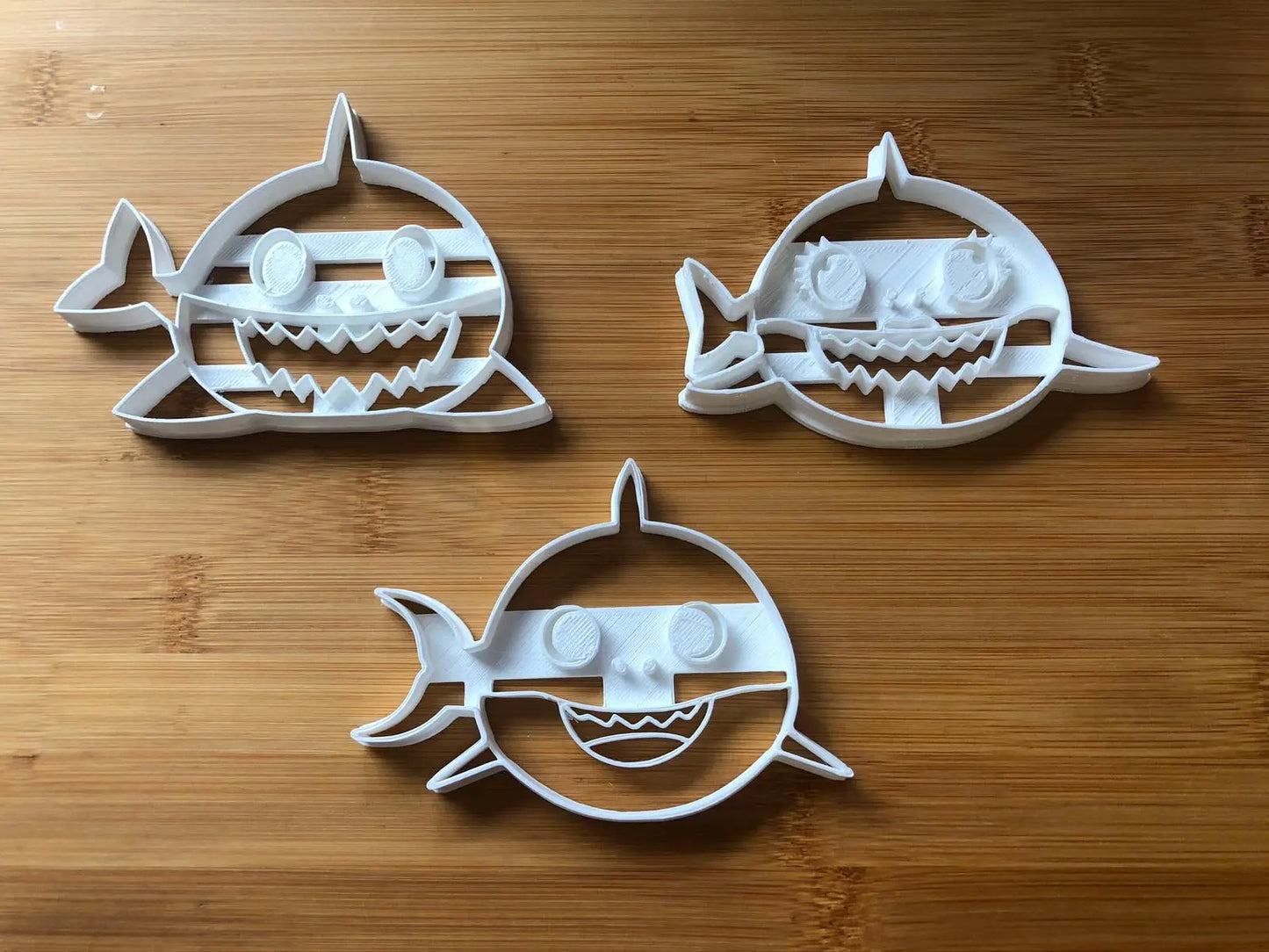Family Shark cookie cutter MEG cookie cutters