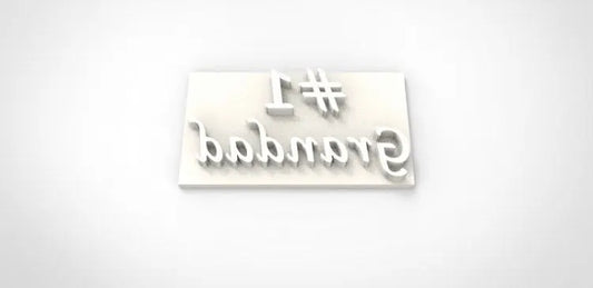 Father's Day - Grandad - Embossing - stamp MEG cookie cutters