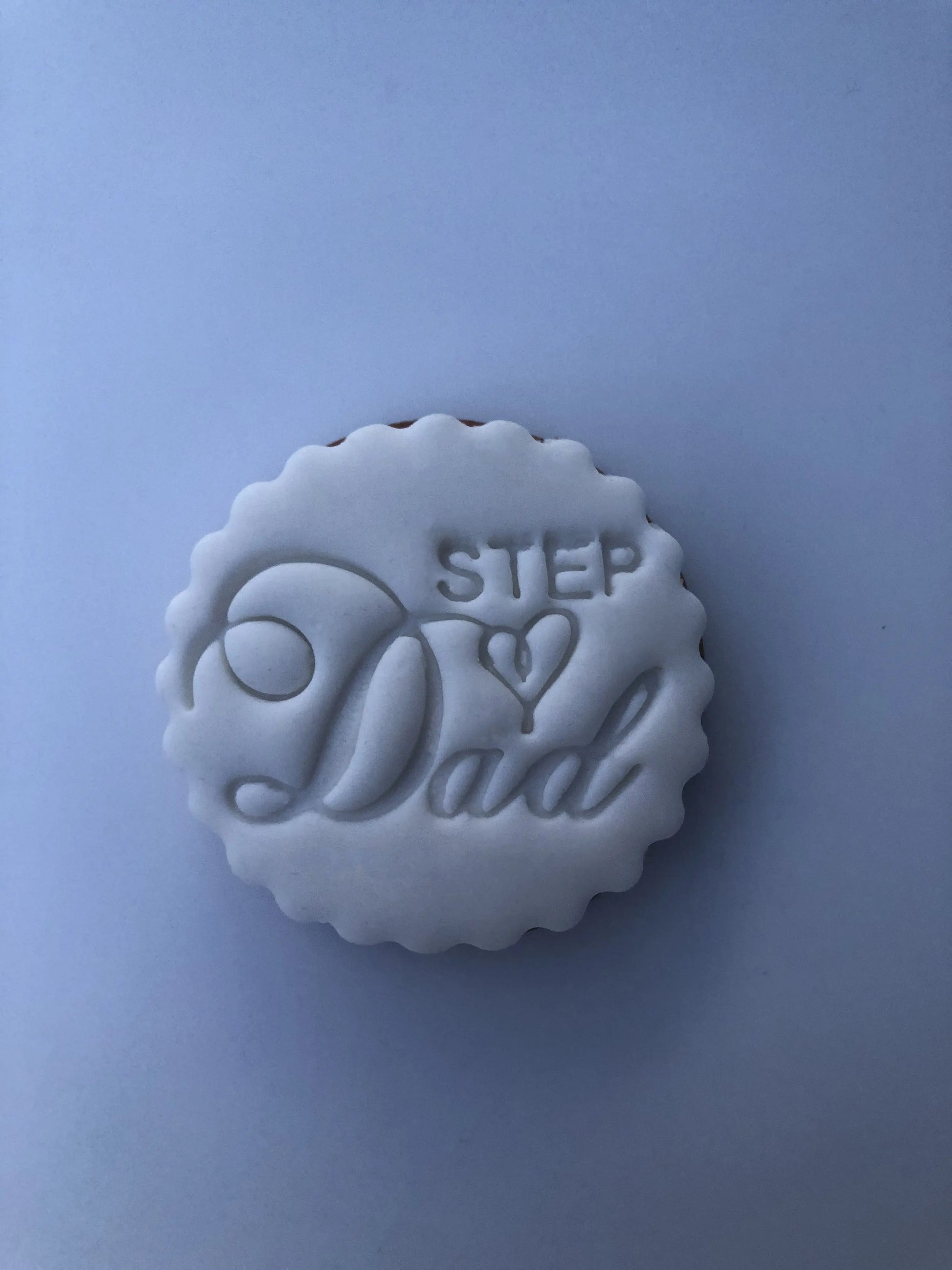 Father's Day - Step Dad -  Embossing - stamp MEG cookie cutters