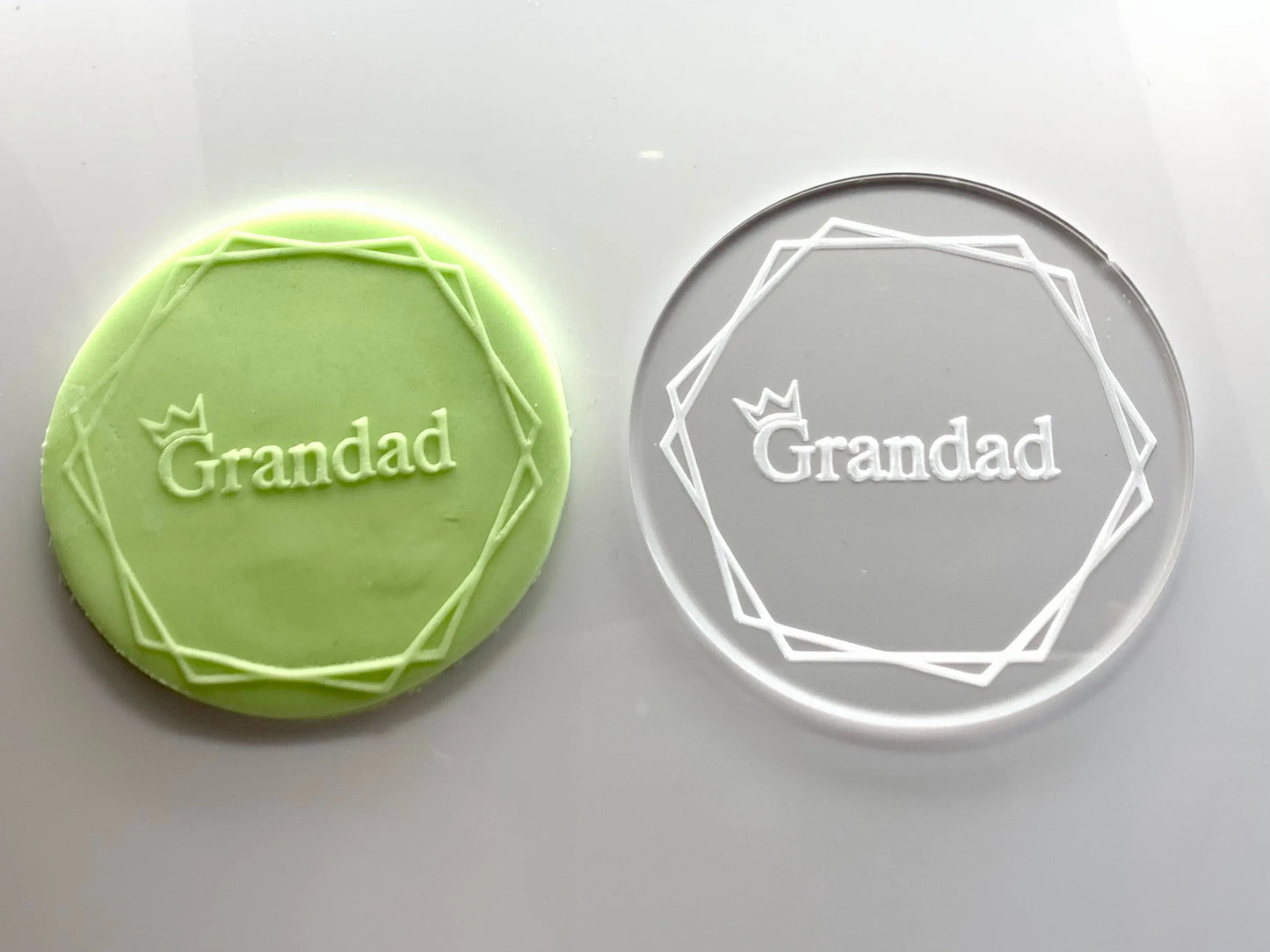 Fathers Day - collection 2021 (4) - debossing acrylic stamp MEG cookie cutters