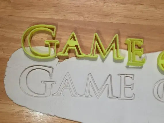 Game Of Thrones Logo Embossing - stamp MEG cookie cutters