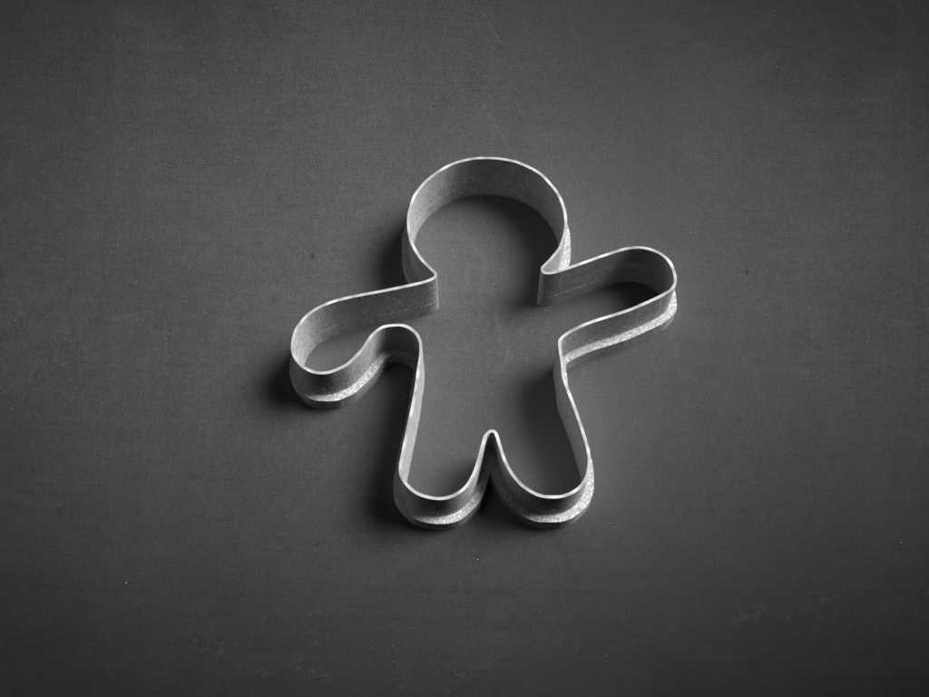 Gingerbread Man Mug Hanger - Cookie Cutter MEG cookie cutters