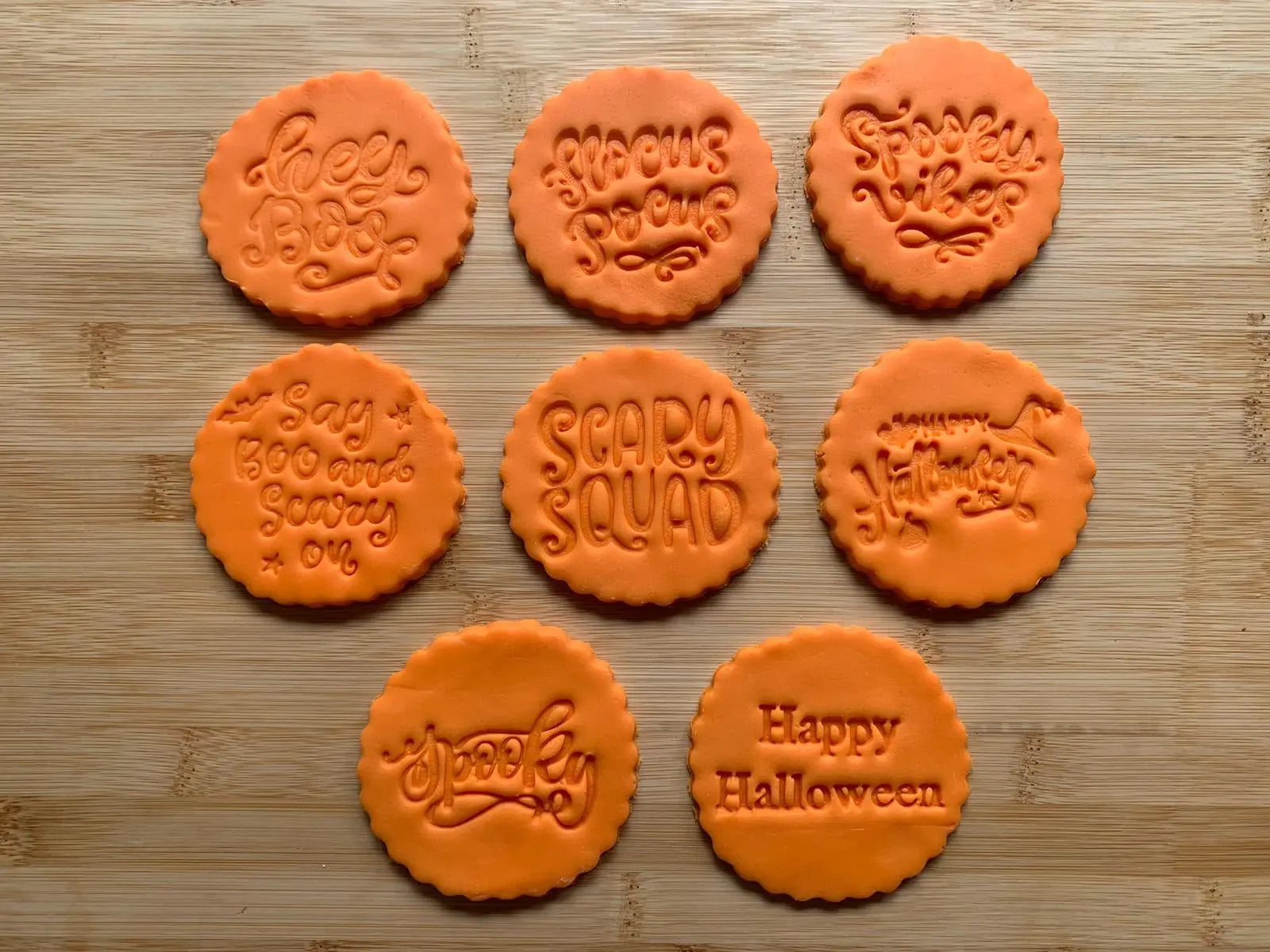 Halloween stamps embossing for cupcakes collection 2020 MEG cookie cutters