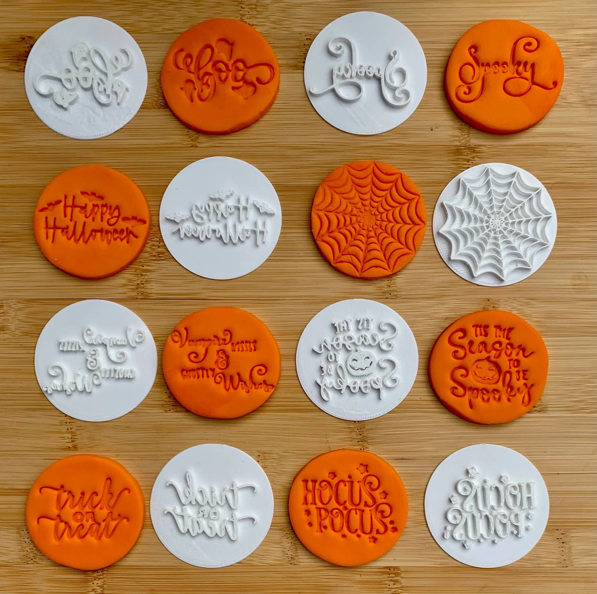 Halloween stamps embossing for cupcakes collection 2021 MEG cookie cutters