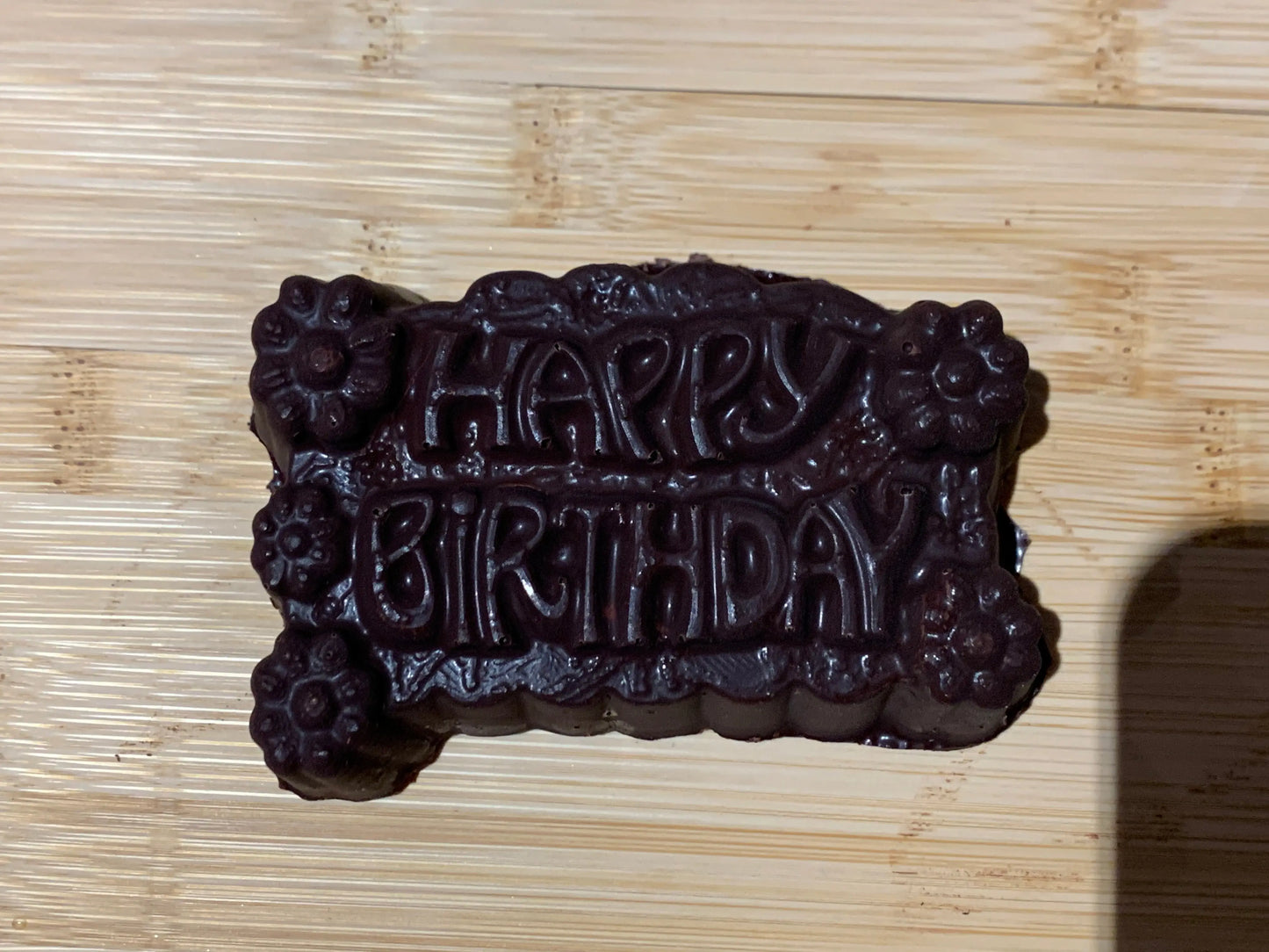 Happy Birthday - chocolate Mould MEG cookie cutters