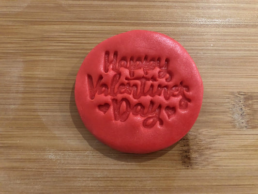 Happy Valentine's day - Embossing - stamp MEG cookie cutters