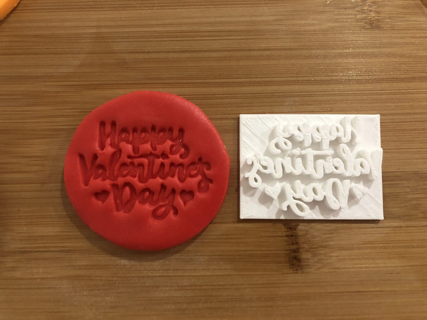 Happy Valentine's day - Embossing - stamp MEG cookie cutters