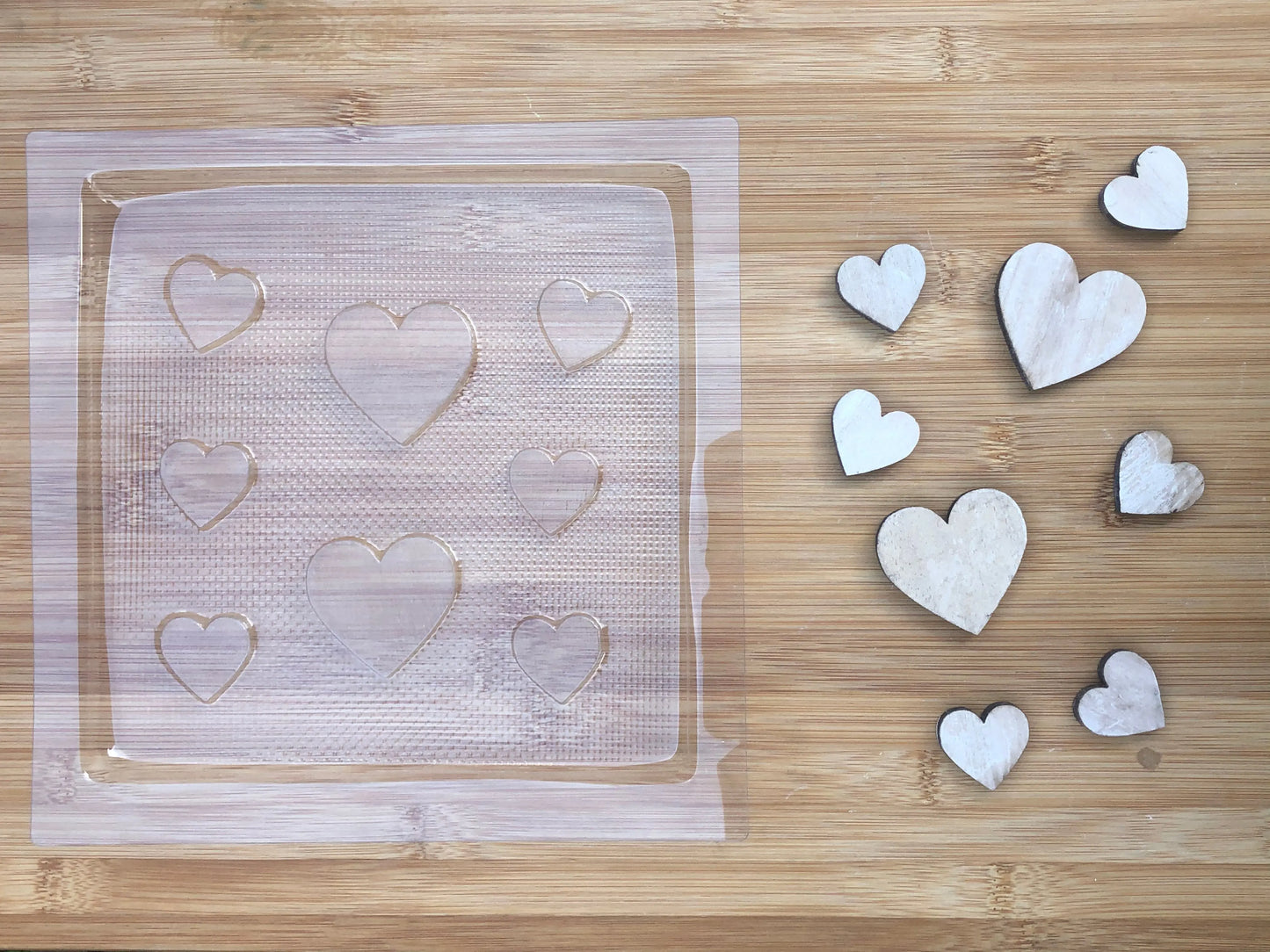 Hearts chocolate mould Heart st. valentine MEG cookie cutters