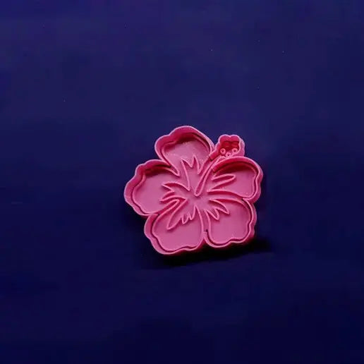 Hibiscus flower - Cookie Cutter + stamp MEG cookie cutters