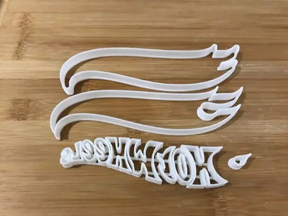 Hot Wheels Logo Uk Seller Plastic Biscuit Cookie Cutter Fondant Cake Decorating MEG cookie cutters