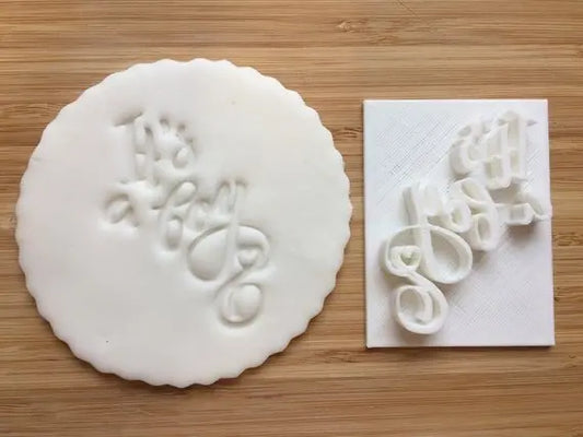 It's a Boy - Embossing - stamp MEG cookie cutters