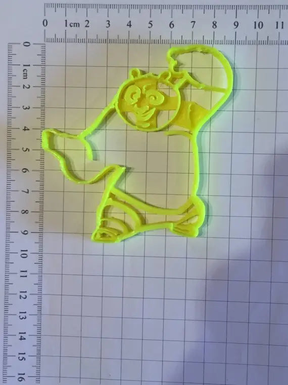 Kung Fu Panda-INSPIRED Icing Fondant Cake Uk Seller Topper Biscuit Mold MEG cookie cutters