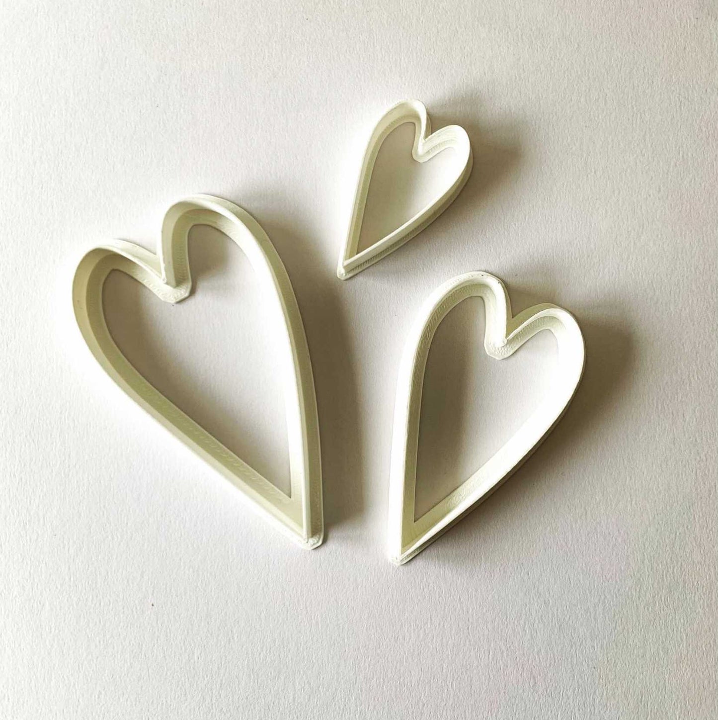Long heart shape - Cookie cutter MEG cookie cutters