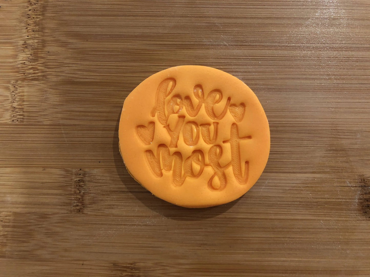 Love valentine Embossing for cupcake and cake - stamps sugar paste - saint Valentines theme stamps MEG cookie cutters