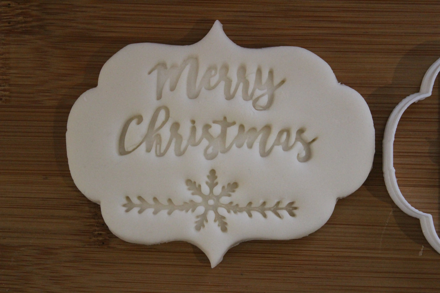 Merry Christmas - Cookie cutter + stamp MEG cookie cutters