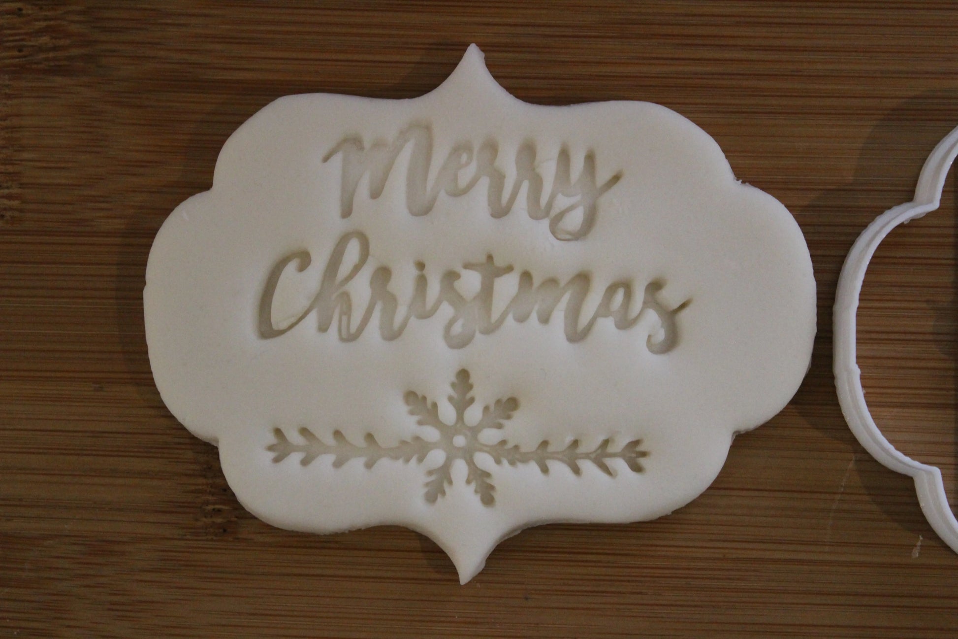 Merry Christmas - Cookie cutter + stamp MEG cookie cutters