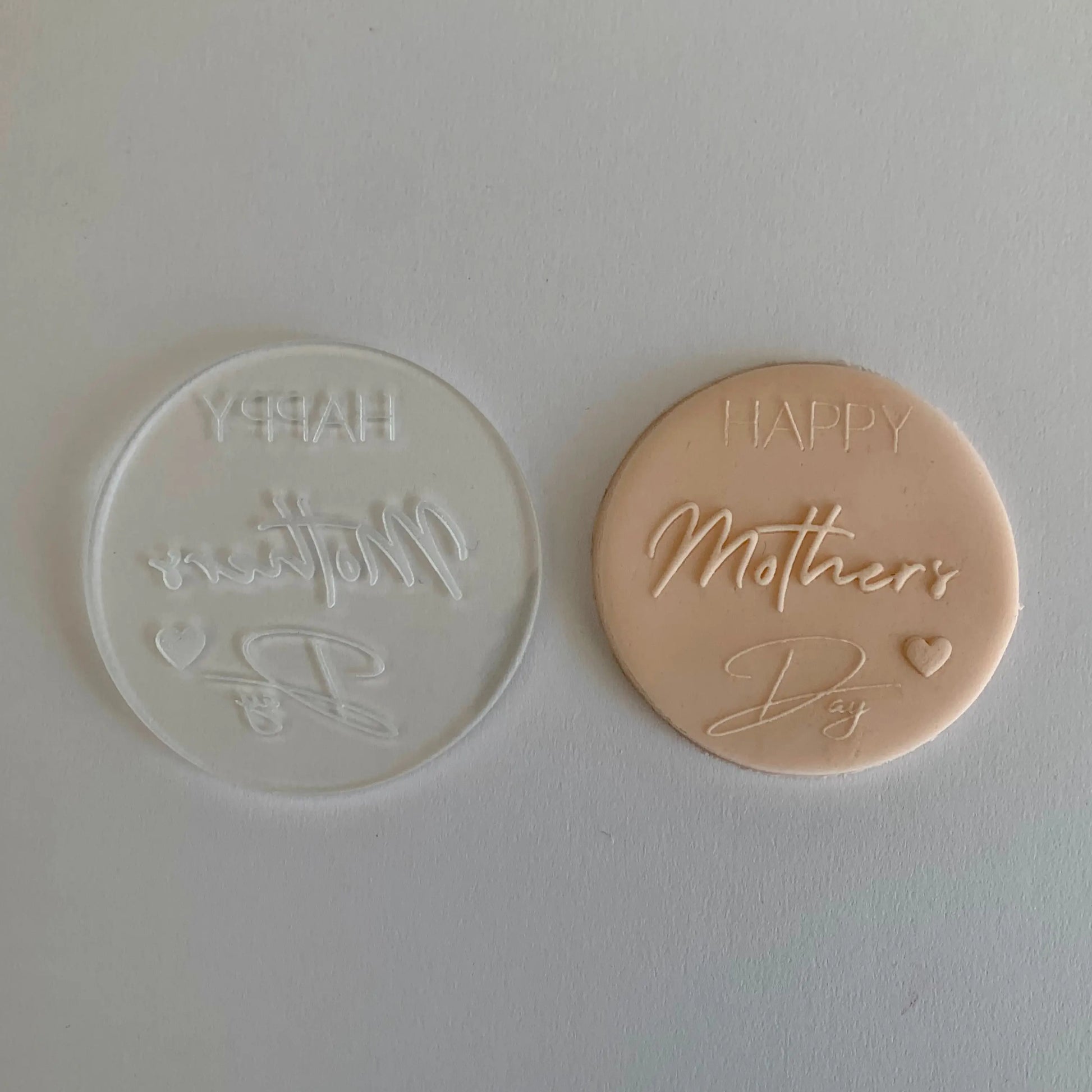 Mothers Day - Debossing 7 - raising stamp 2022 MEG cookie cutters