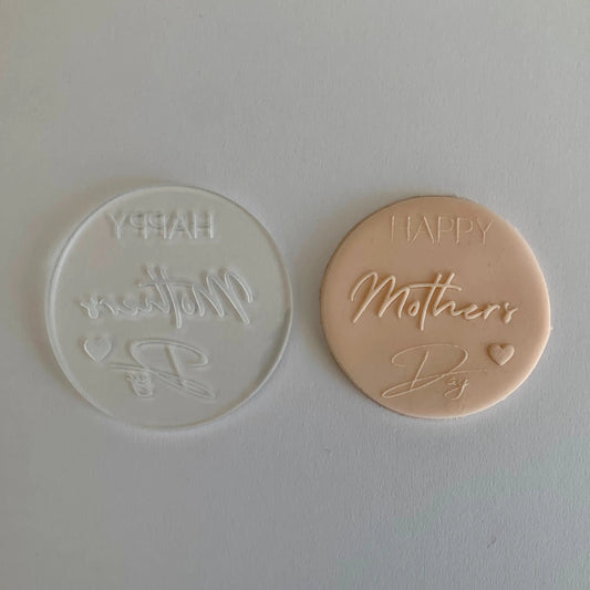 Mothers Day - Debossing 7 - raising stamp 2022 MEG cookie cutters