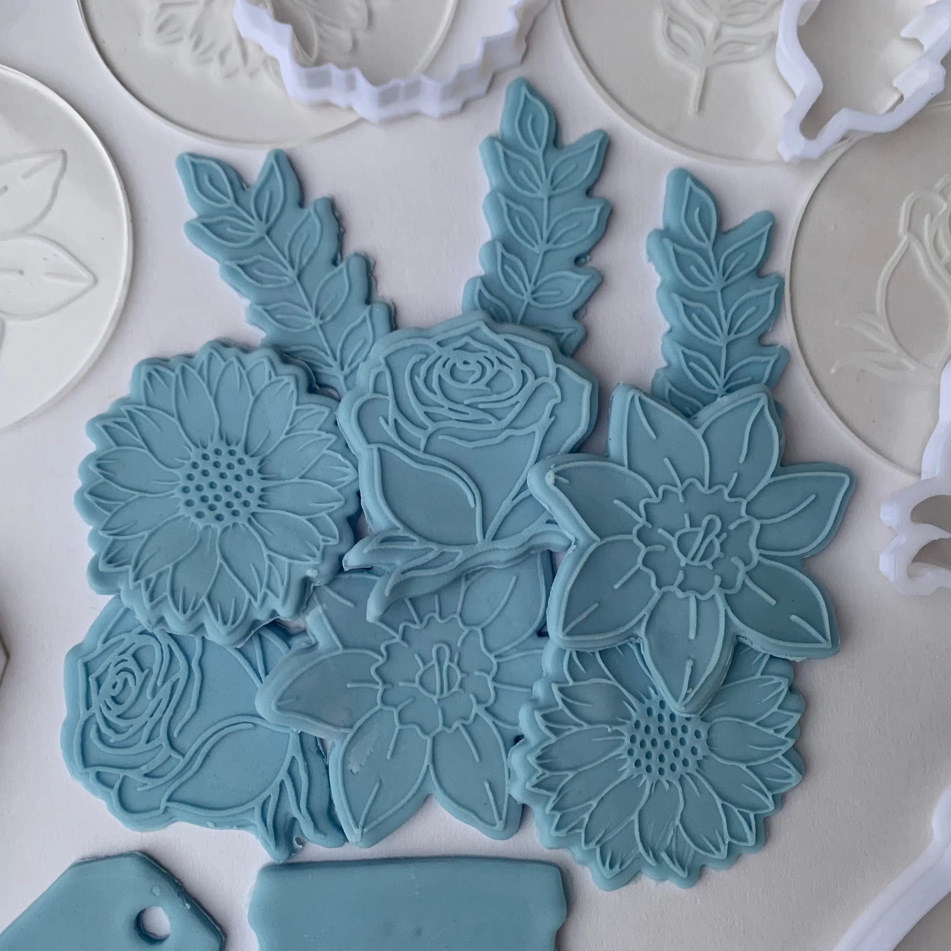 Mothers Day - flowers mason jar MEG cookie cutters