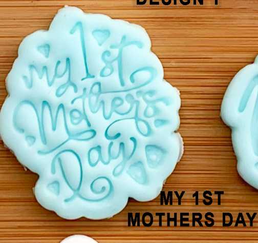Mothers Day stamp and cutters Collection 2022 MEG cookie cutters