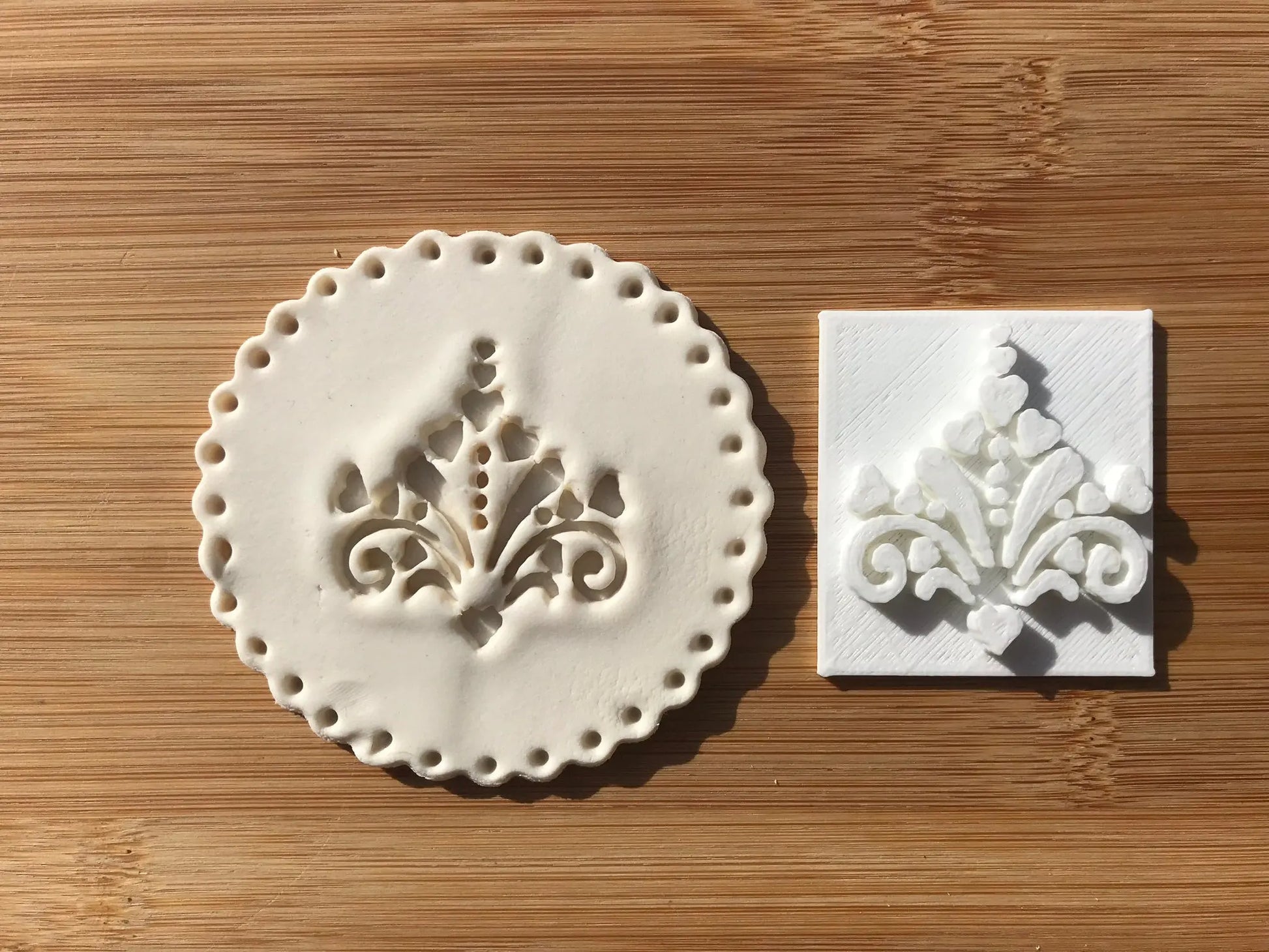 Muslim Islamic Embossing for cupcake and cake - stamps sugar paste Design 10 MEG cookie cutters