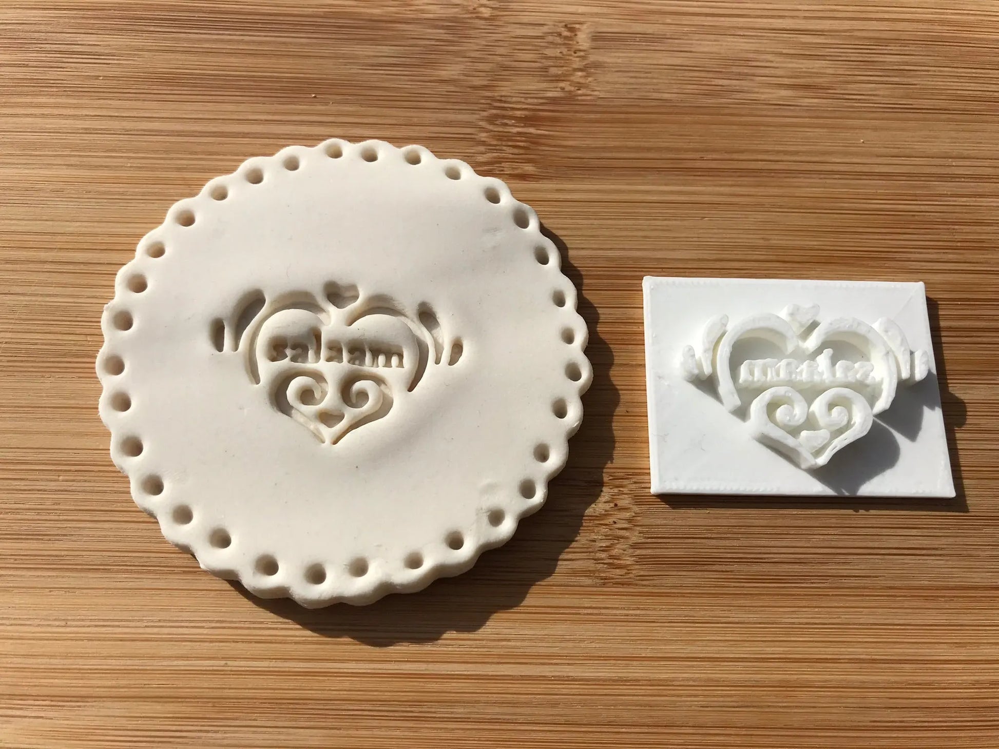 Muslim Islamic Embossing for cupcake and cake - stamps sugar paste Design 12 MEG cookie cutters