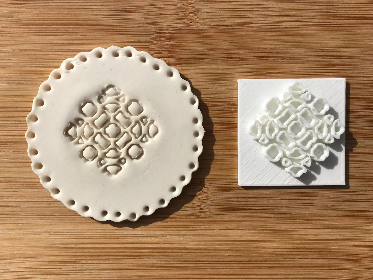 Muslim Islamic Embossing for cupcake and cake - stamps sugar paste Design 5 MEG cookie cutters