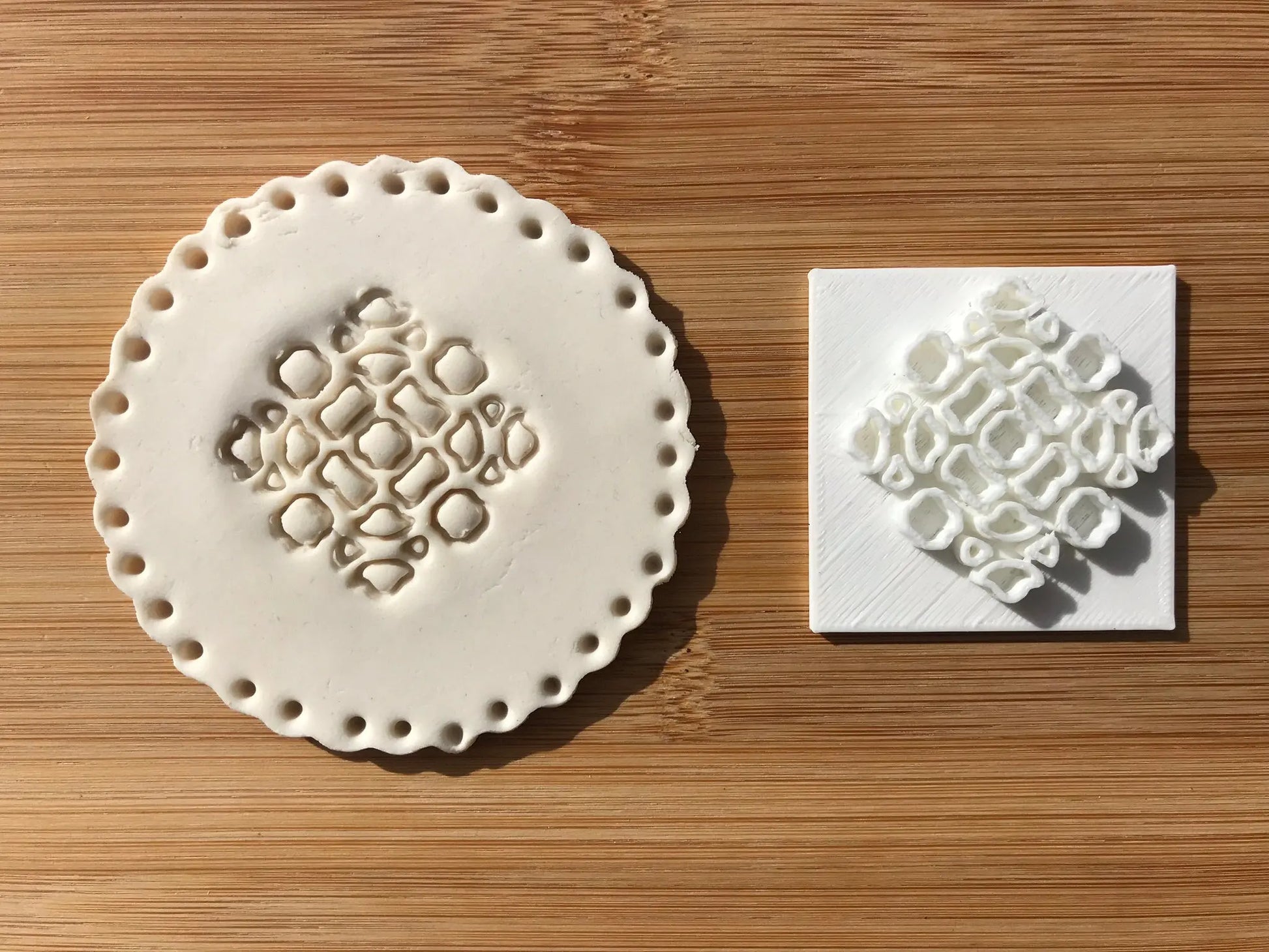 Muslim Islamic Embossing for cupcake and cake - stamps sugar paste Design 5 MEG cookie cutters