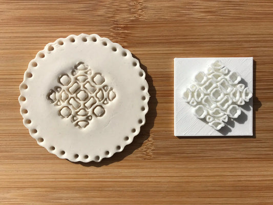 Muslim Islamic Embossing for cupcake and cake - stamps sugar paste Design 5 MEG cookie cutters