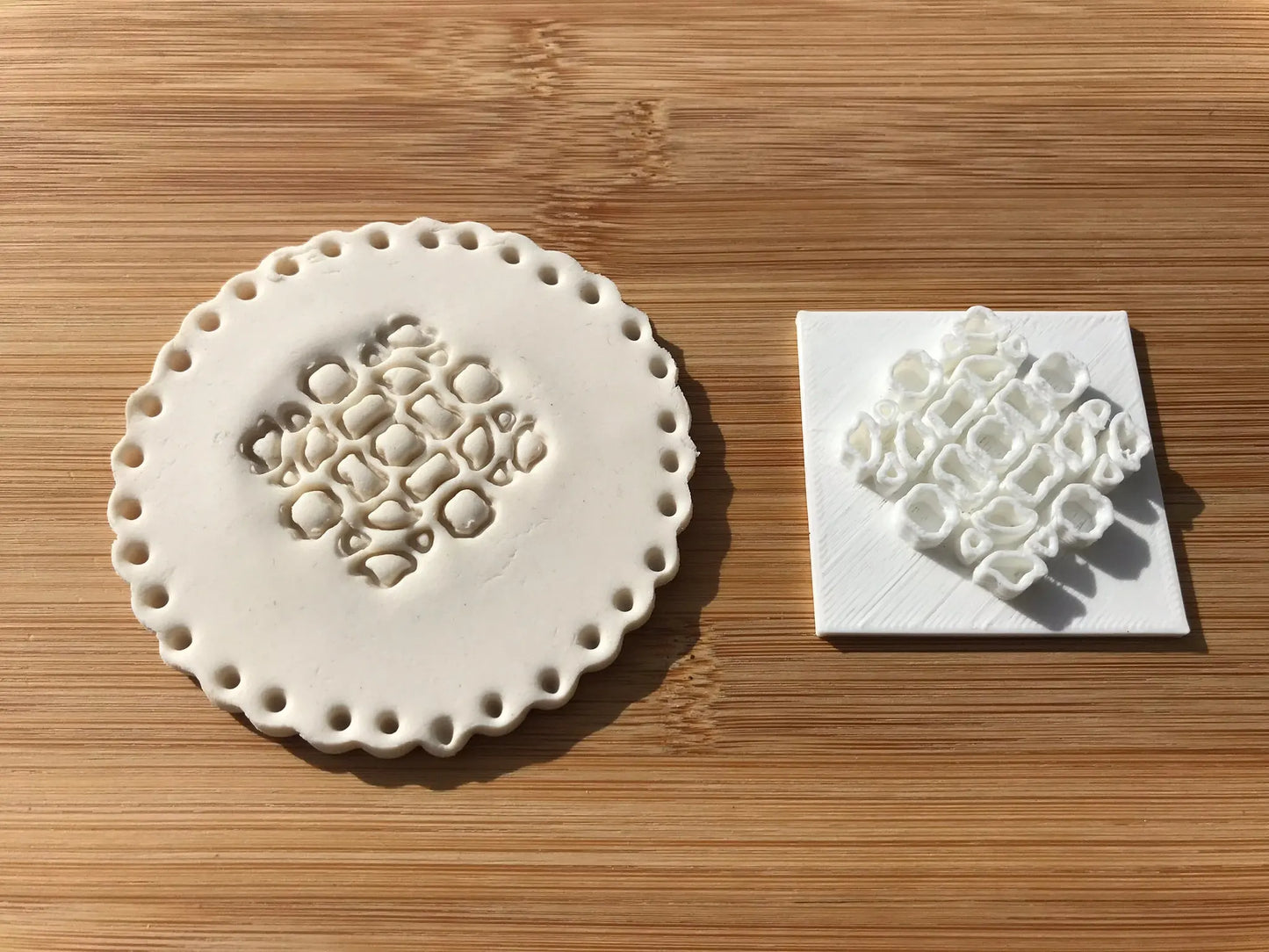 Muslim Islamic Embossing for cupcake and cake - stamps sugar paste Design 5 MEG cookie cutters