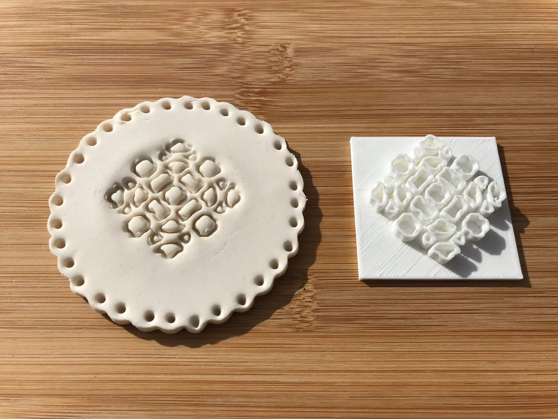 Muslim Islamic Embossing for cupcake and cake - stamps sugar paste Design 5 MEG cookie cutters