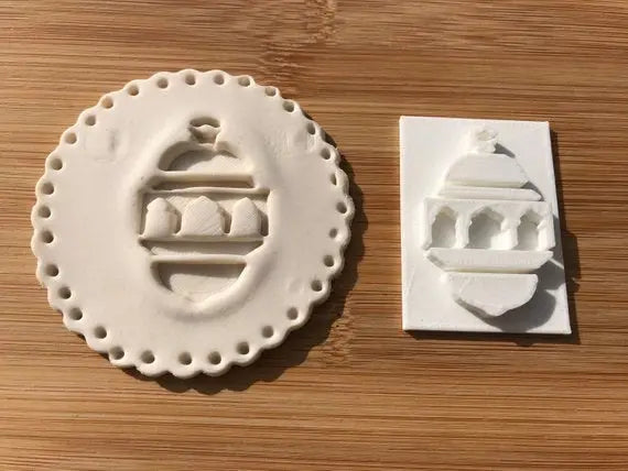 Muslim Islamic Embossing for cupcake and cake - stamps sugar paste Design 6 Lantern MEG cookie cutters