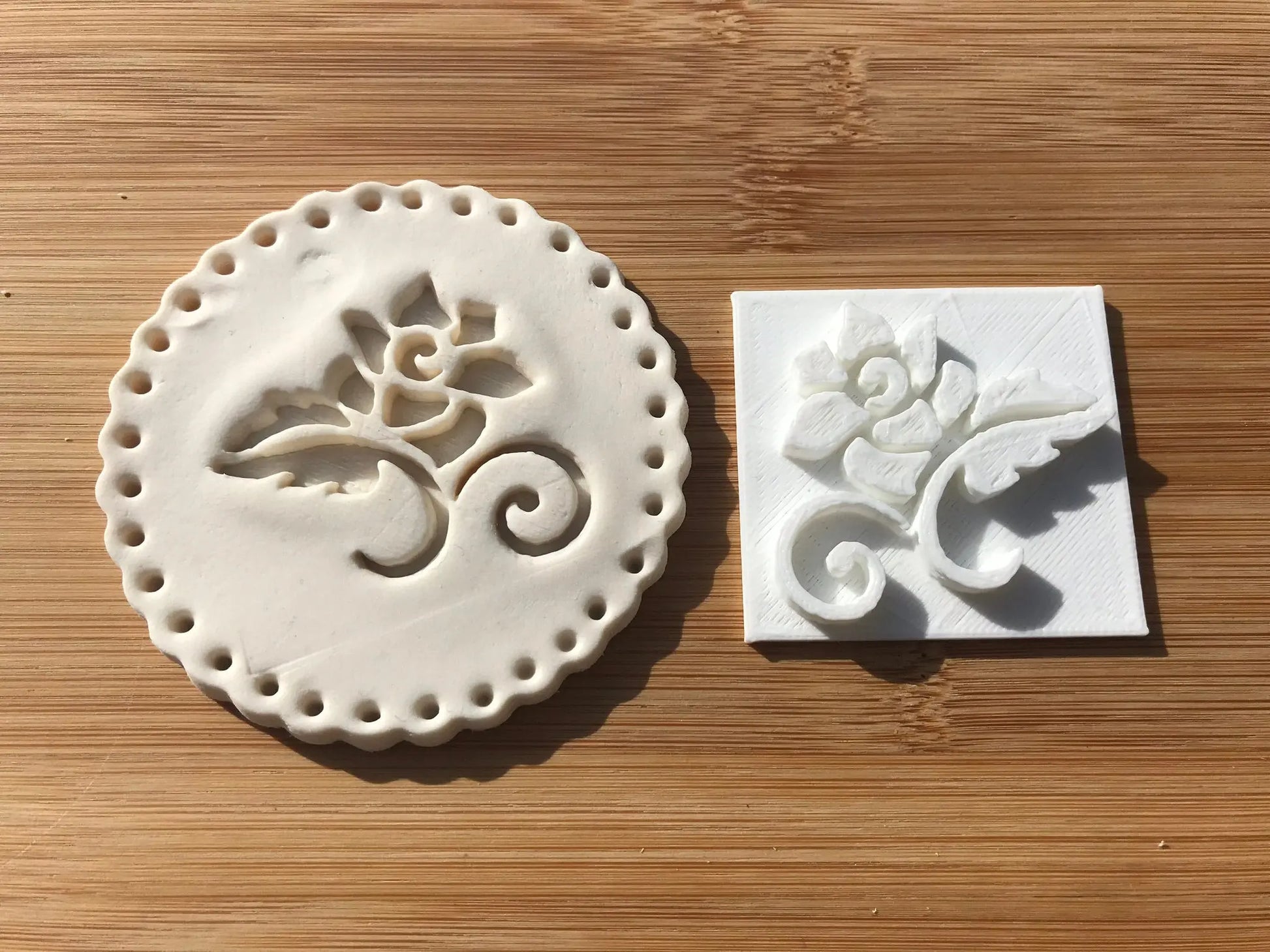 Muslim Islamic Embossing for cupcake and cake - stamps sugar paste Design 8 MEG cookie cutters