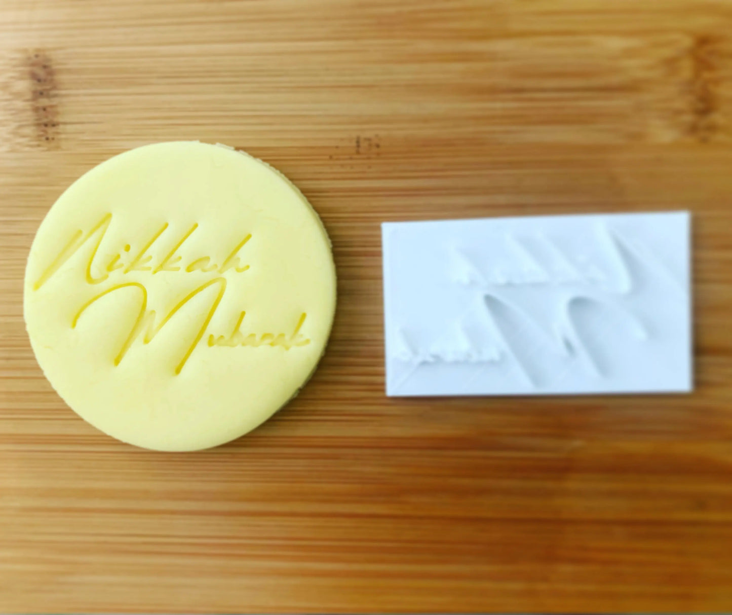 NIKKAH MUBARAK - islamic Embossing - stamp (7) MEG cookie cutters