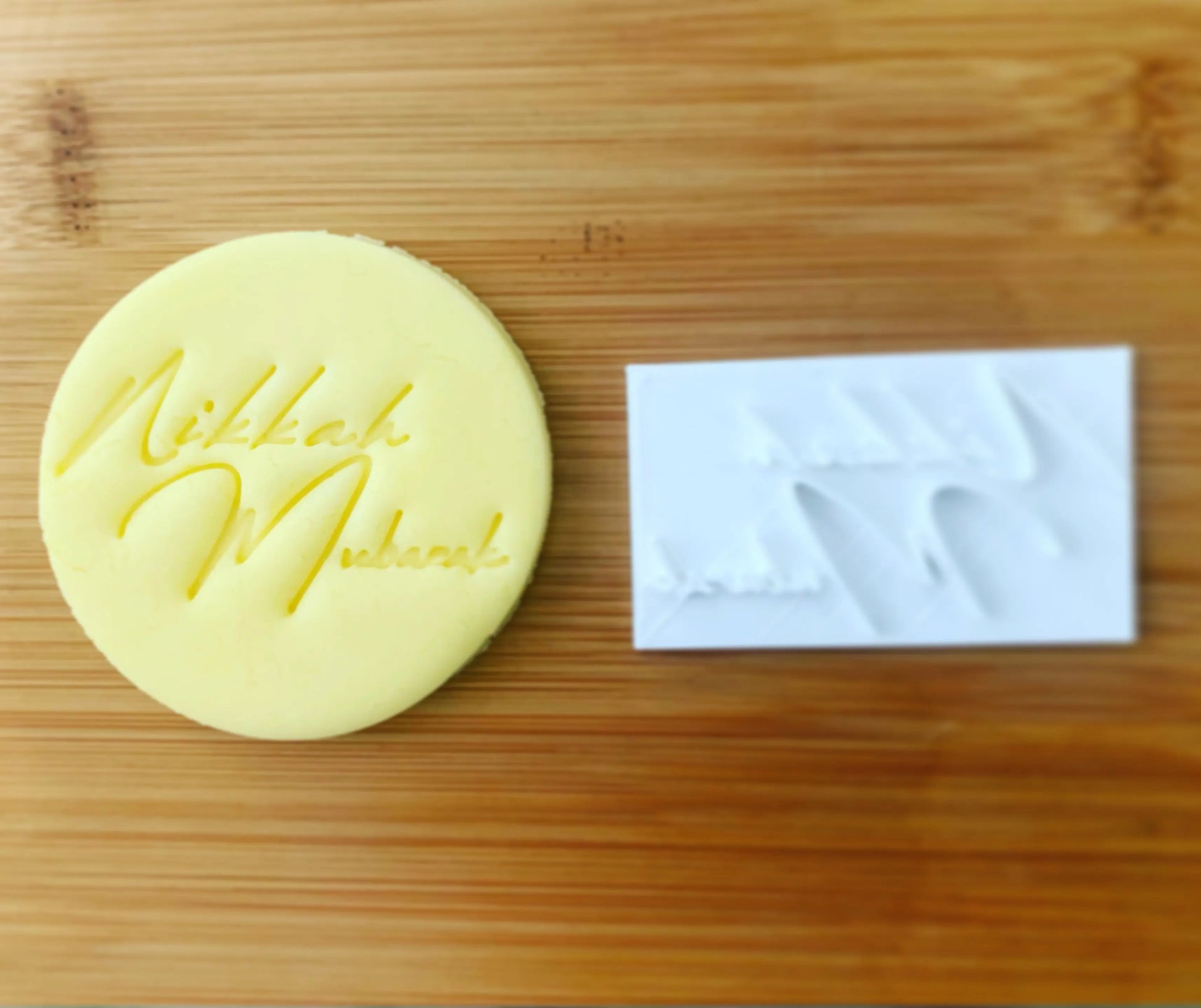 NIKKAH MUBARAK - islamic Embossing - stamp (7) MEG cookie cutters