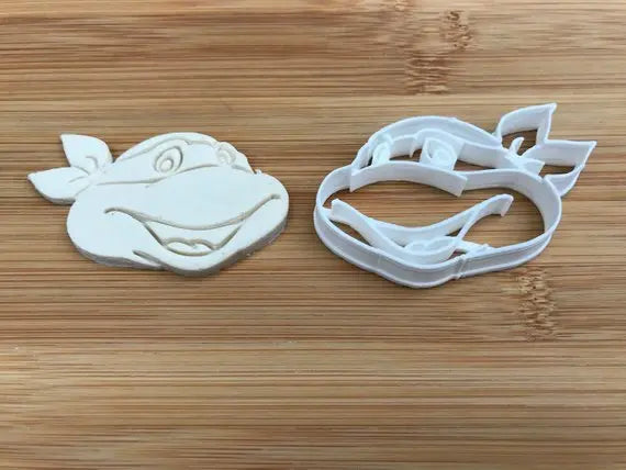 Ninja turtles Uk Seller Plastic Biscuit Cookie Cutter Fondant Cake Decorating MEG cookie cutters