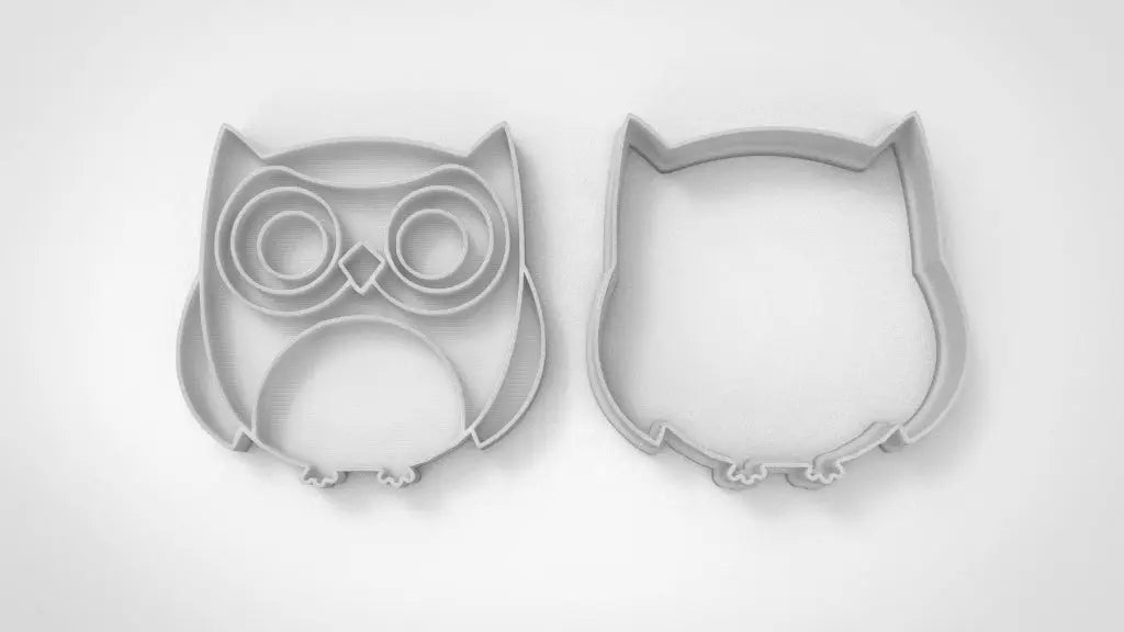 OWL woodlands Uk Cookie Cutter Fondant Plastic MEG cookie cutters