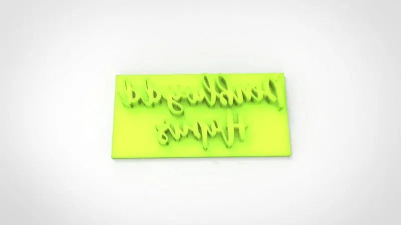 Penblwydd Hapus Embossing for cupcake and cake - stamps sugar paste Happy Birthday in welsh MEG cookie cutters