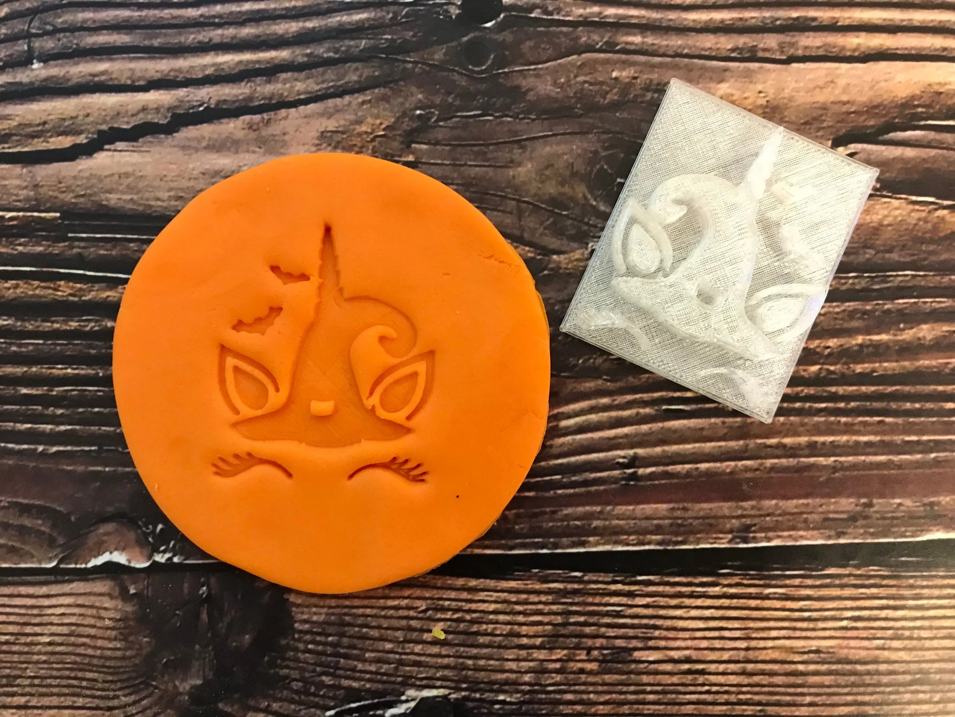 Pumpkin unicorn 1 - Halloween - Embossing - stamp MEG cookie cutters