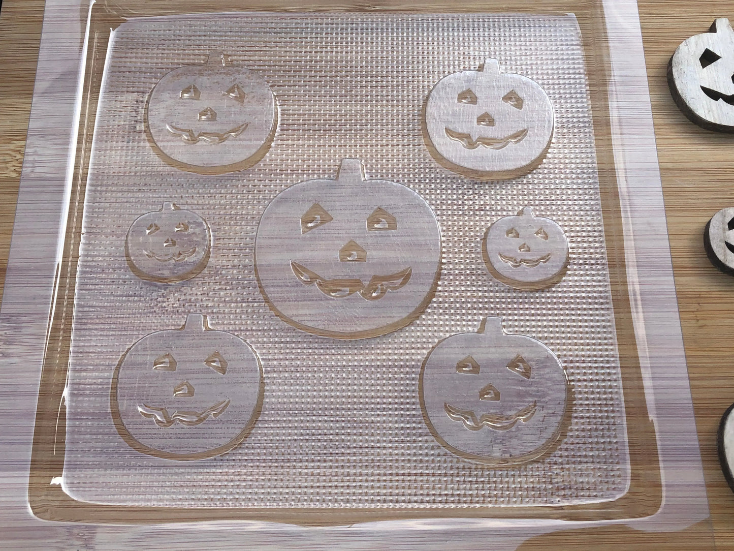 Pumpkins chocolate mould Halloween MEG cookie cutters