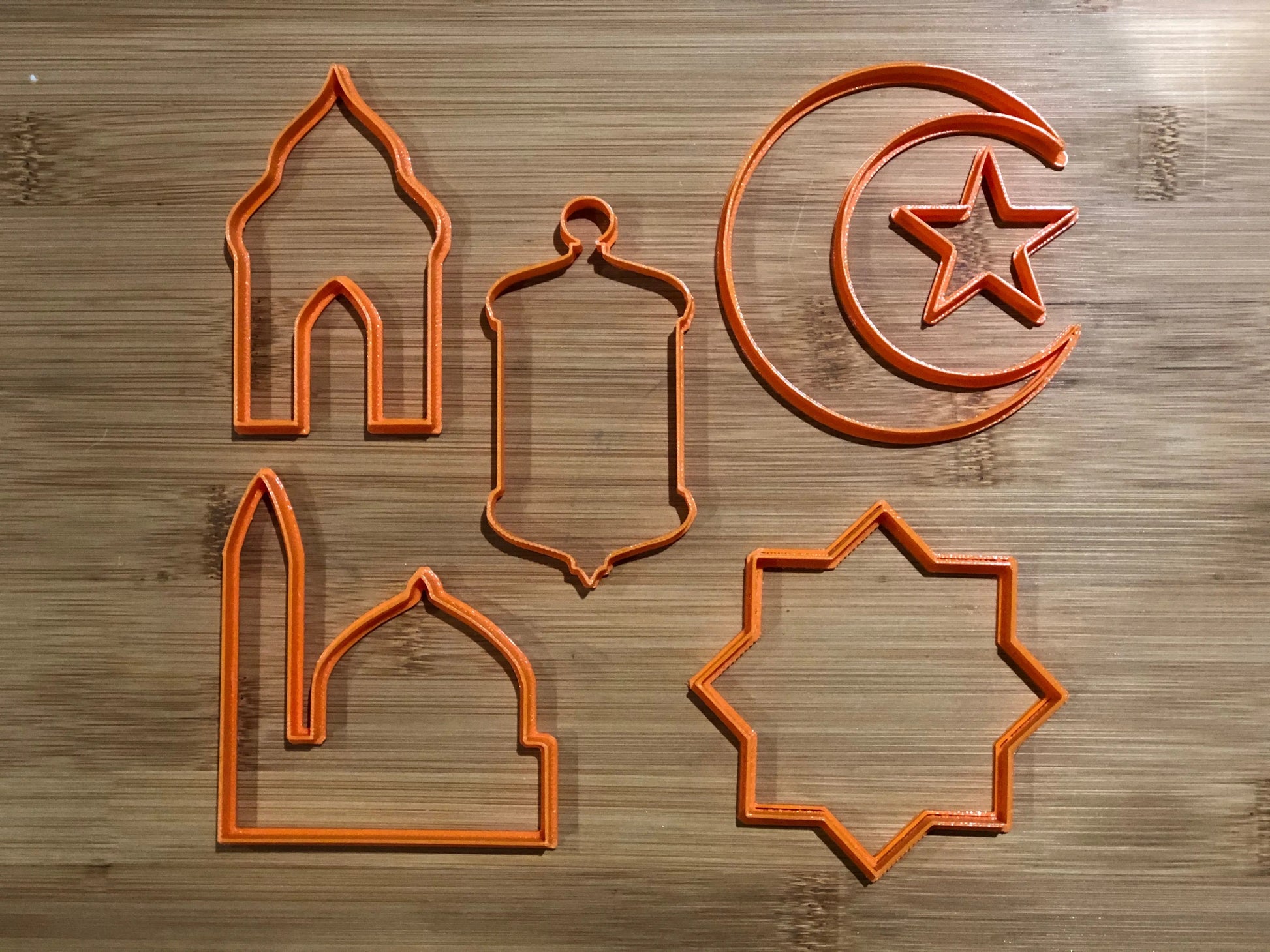 Ramadan - Eid Muslim Islamic - Islam cake - cookie cutter set MEG cookie cutters