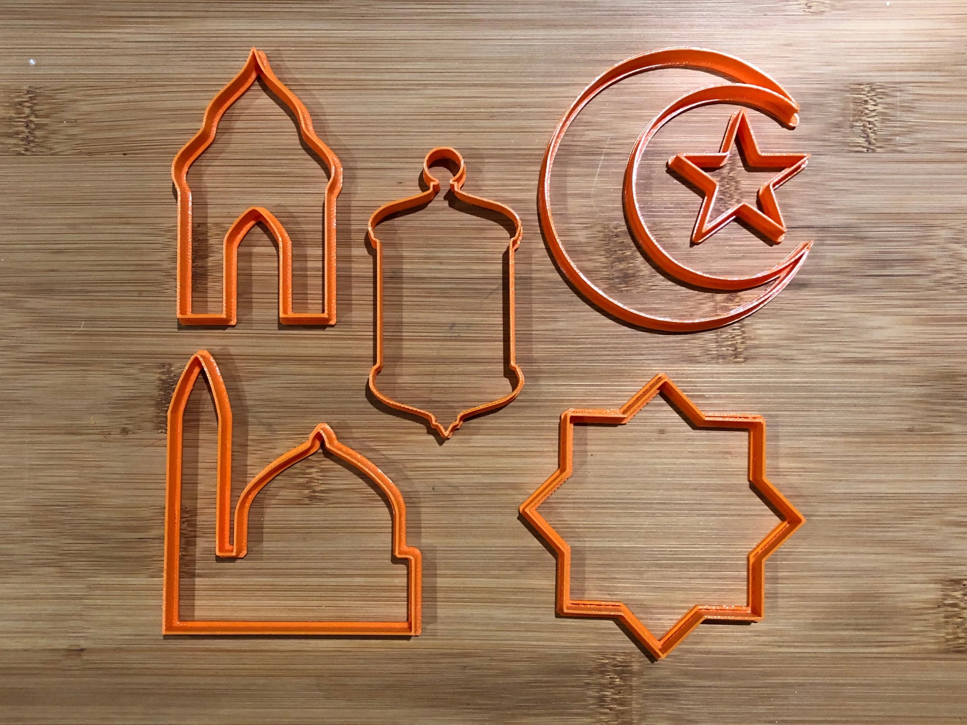 Ramadan - Eid Muslim Islamic - Islam cake - cookie cutter set MEG cookie cutters