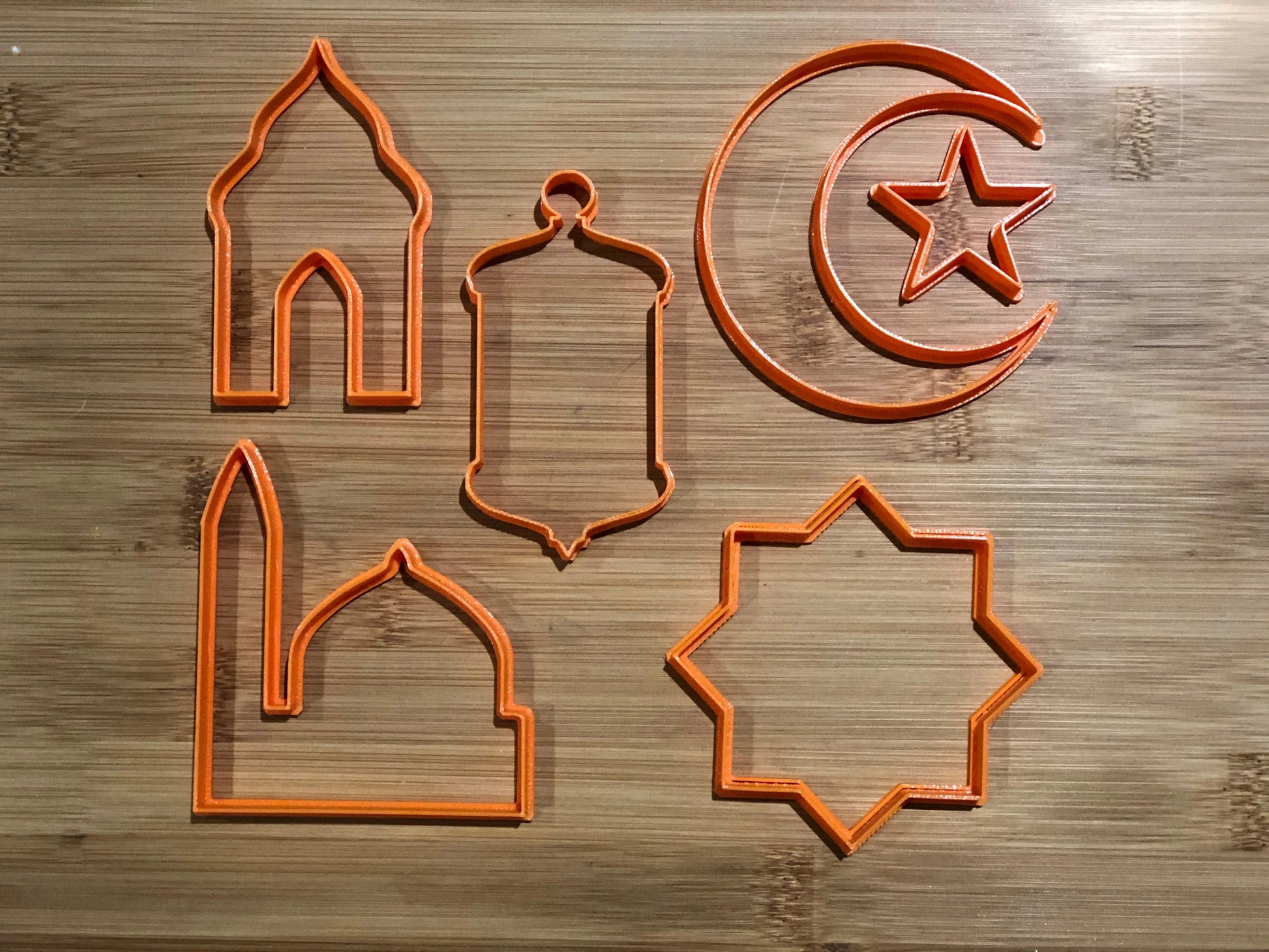 Ramadan - Eid Muslim Islamic - Islam cake - cookie cutter set MEG cookie cutters