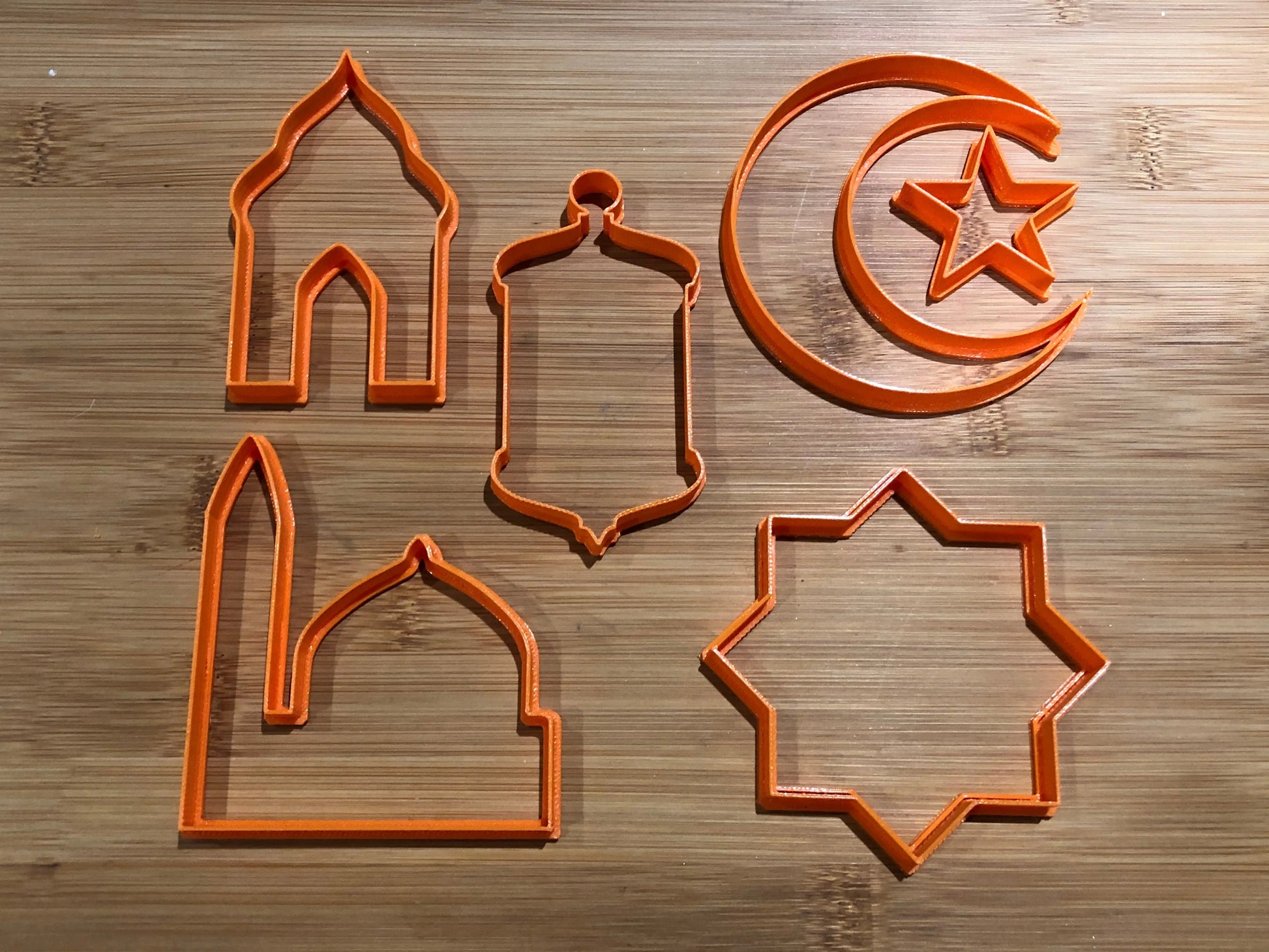 Ramadan - Eid Muslim Islamic - Islam cake - cookie cutter set MEG cookie cutters