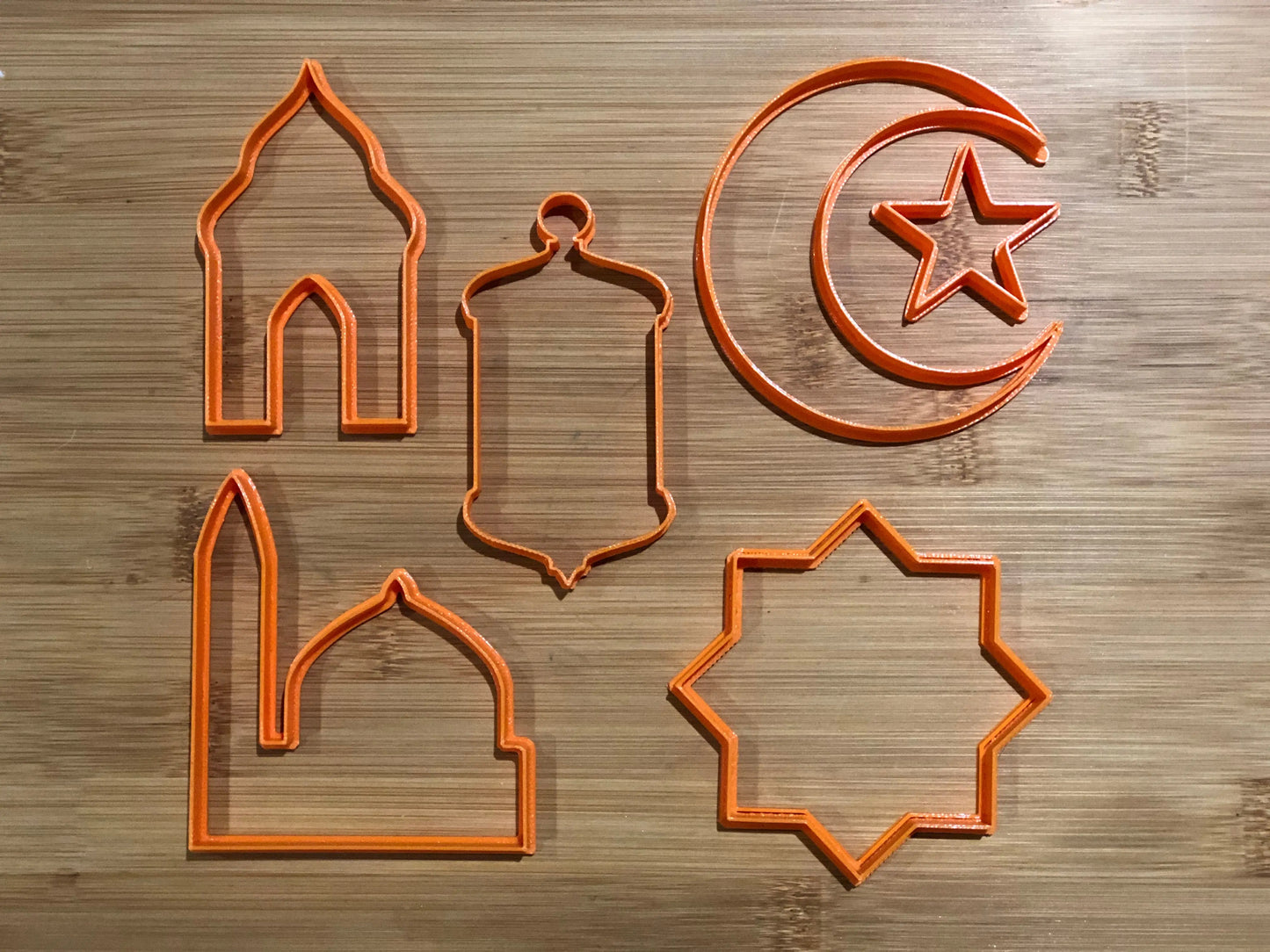 Ramadan - Eid Muslim Islamic - Islam cake - cookie cutter set MEG cookie cutters