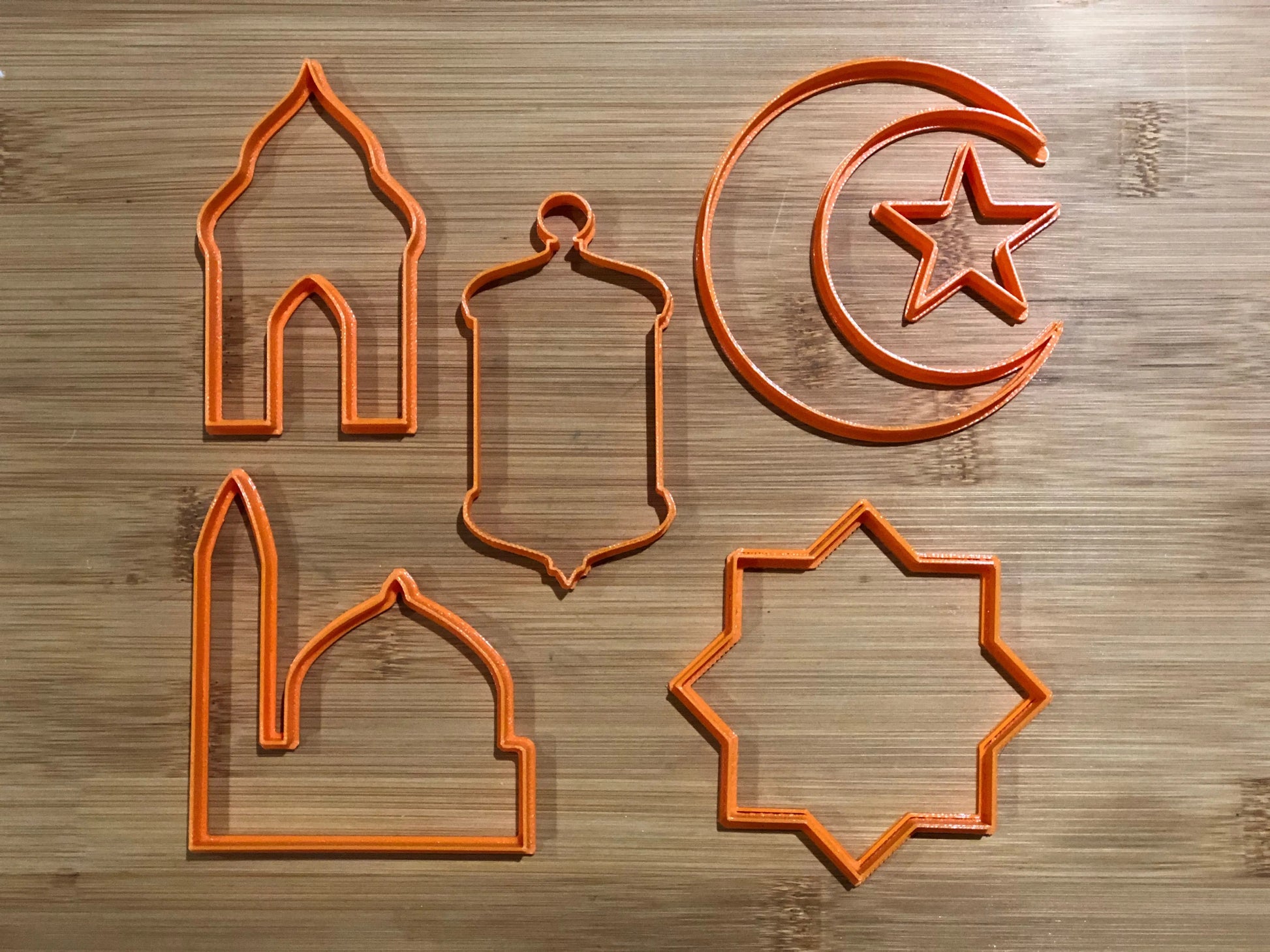 Ramadan - Eid Muslim Islamic - Islam cake - cookie cutter set MEG cookie cutters